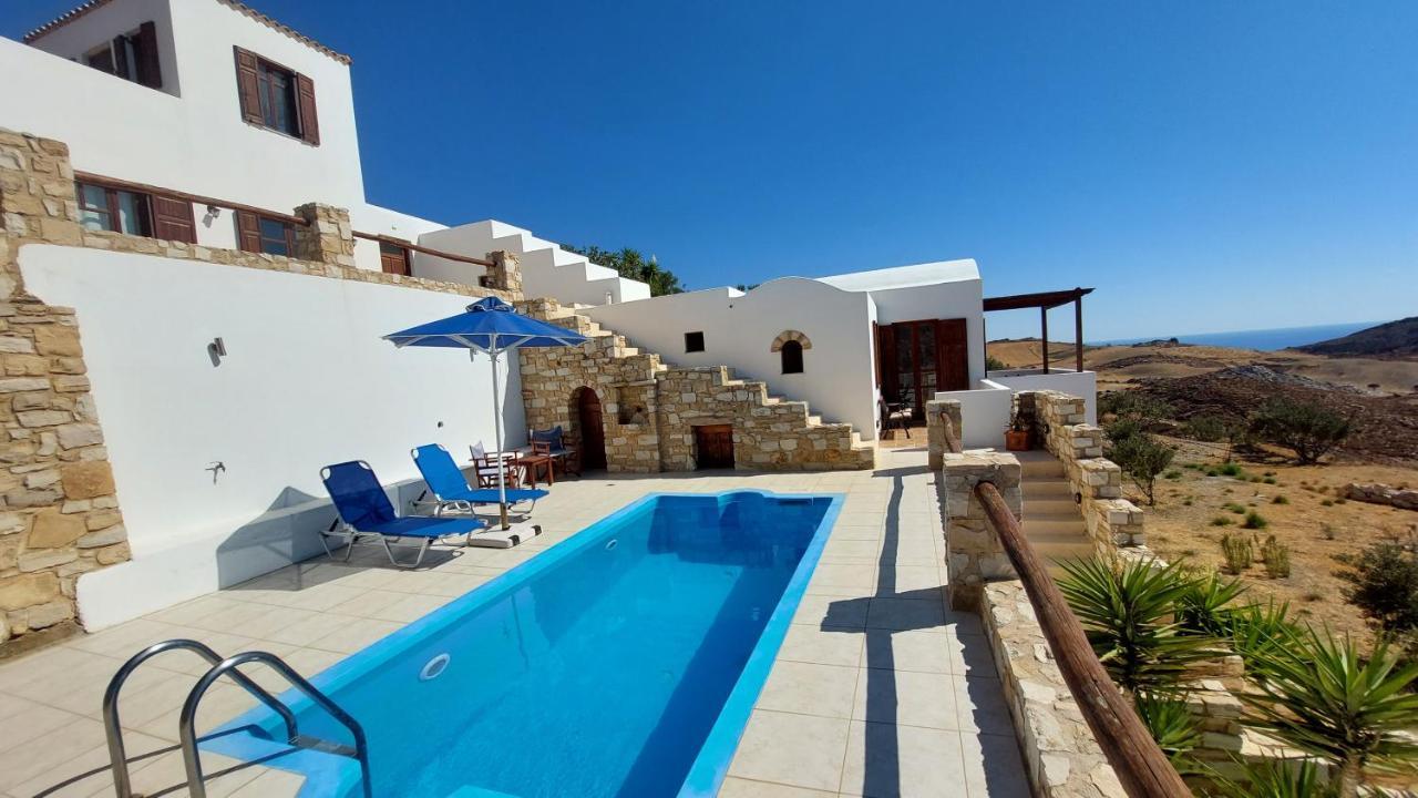 Venus Hill Studio With Private Pool By The Sea Hotel Damnoni Exterior photo